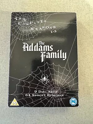 The Addams Family - Complete Series 1-3  64 Episodes • £10.95