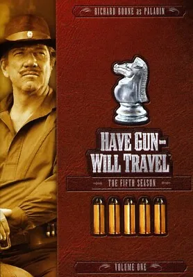 Have Gun Will Travel: The Fifth Season Volume 1 (DVD 1961) *Free Shipping* • $14.75