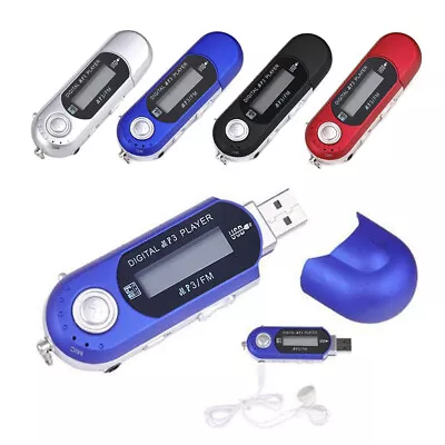 Portable USB Digital MP3 Player Music FM Radio LCD Screen Support 32G TF Card US • $12.99