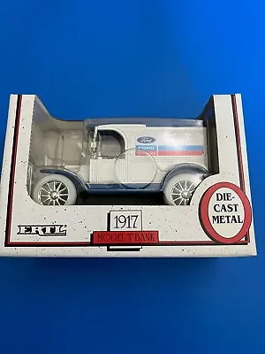 1990 Ertl 1917 Ford Model T Truck Ford New Holland Collector Toy Bank • $35.65