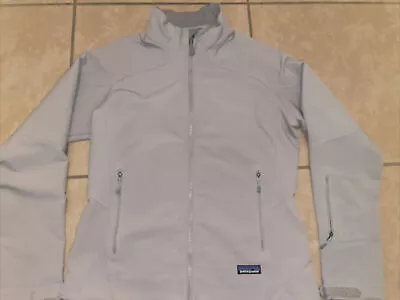 $39.97 • Buy Women’s Patagonia Torrentshell Windbreaker Jacket Size Medium Light Gray