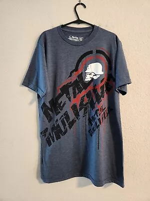 Metal Mulisha NWOT Blue Skull T-shirt Size Small • $20