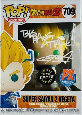 Chris Sabat Signed Super Saiyan 2 Vegeta Funko Chase Autograph Dragon Ball Bas 4 • $224.99