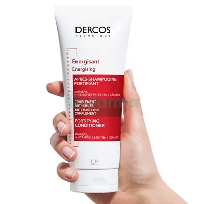 Vichy Dercos Energising Conditioner 200ml. Hair Loss. Big Size!! • $25.99