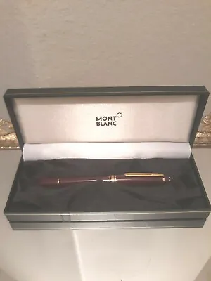 Vintage Mont Blanc Meisterstuck #196436 Refillable Pen Germany W/ Case HTF • $249