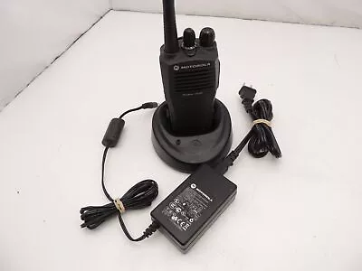 Motorola HT1250 LS+ UHF 403-470 MHz 16CH HandHeld Radio W/ Charger • $119.95