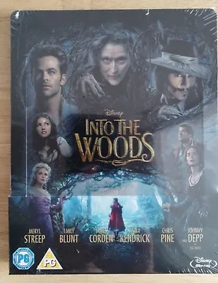 Disney's Into The Woods Limited Edition Blu-ray Steelbook * By Rob Marshall * • £19.99