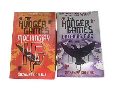 The Hunger Games Trilogy By Suzanne Collins Paperbacks Bundle X2 Books Softcover • $9.99