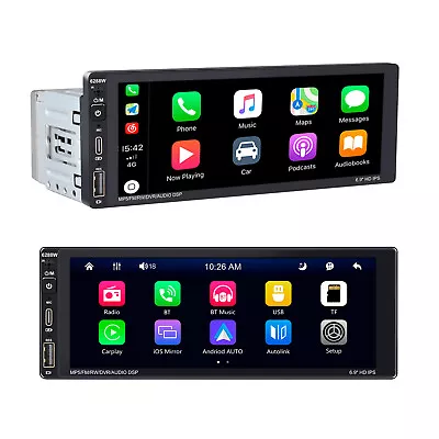 Car 6.9in Touch Screen Stereo Radio Multimedia Bluetooth FM MP5 Player Head Unit • $98.51