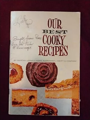 Our Best Cooky Recipes Martha Logan Swift & Company Paperback Cookie  Cookbook  • $4