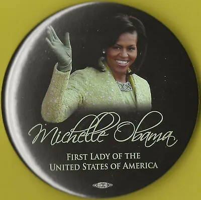 2012 Michelle Obama 3  /  First Lady  Presidential Campaign Button(Pin11) • $3.25