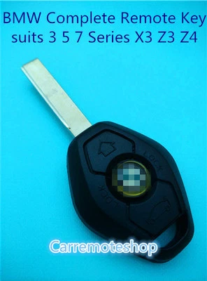 $25 • Buy BMW Complete REMOTE TRANSPONDER KEY Suits 3 5 7 SERIES X3 Z3 Z4 
