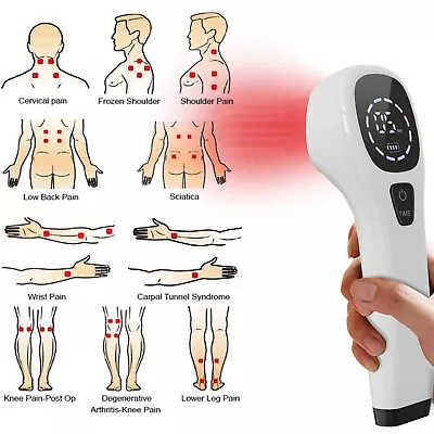 LLLT 808 Pain Relief Device Home Laser Therapy Red Light Acupuncture FDA Cleared • $118.99