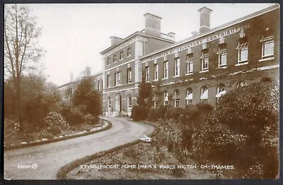 Hospital/Convalescent Home WALTON ON THAMES Sry. Pre-1914 Vintage RP Postcard • £9.95