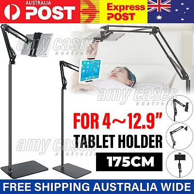 175CM Adjustable Floor Stand Holder For Tablet IPad IPhone Up To 12.9 INCH MEL • $22.97