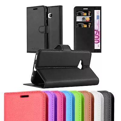 Case For HTC U PLAY Protection Book Wallet Phone Cover Magnetic • $10.99