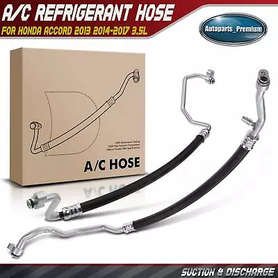 A/C Refrigerant Suction Discharge Hose Assembly For Honda Accord 2013-2017 3.5L • $38.99