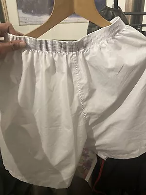 White Cotton Shorts • £25
