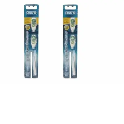 $30.80 • Buy 4 X ORAL-B CROSSACTION POWER DUAL CLEAN ACTION REPLACEMENT TOOTHBRUSH BRUSH HEAD