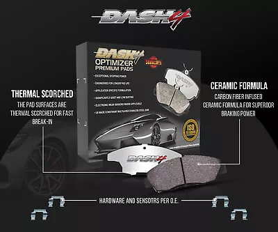 Front Premium Semi Metallic Brake Pads For Mazda B2000 B2200 B2600 • $34.99