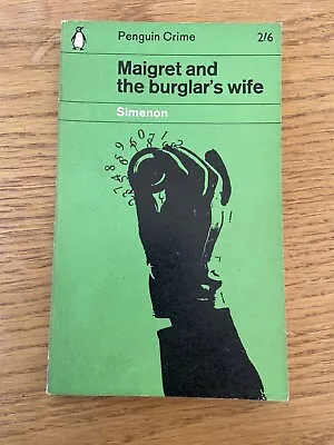 Maigret And The Burglar's Wife By Simenon Georges Paperback Vgc • £7.40