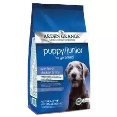 £18.89 • Buy Arden Grange Puppy Junior Dry Dog Food Large Breed 2kg 6kg 12kg