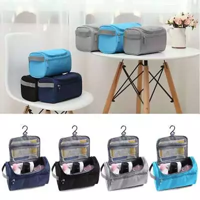 Women Men Toiletry Bag Wash Kit Cosmetics Shaving Makeup Case Organizer Travel • $8.78