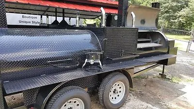 $17999 • Buy T Rex Rotisserie BBQ Smoker Cooker 36 Grill Trailer Mobile Food Truck Concession