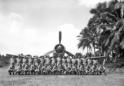 VMF 214  Black Sheep Squadron At Espiritu Santo. September 7 13 X 19 Photograph • $13.95