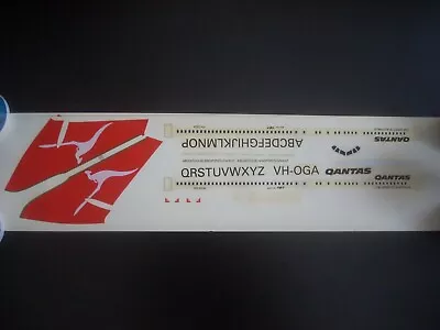 PALS Flight Decal 1/100 Qantas (Red Tail/Gold Leading Edge) Boeing 767 Srs. 300 • $4.99