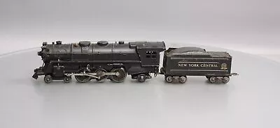 Marx 333 Vintage O New York Central 4-6-2 Die-Cast Steam Locomotive & Tender • $151.49