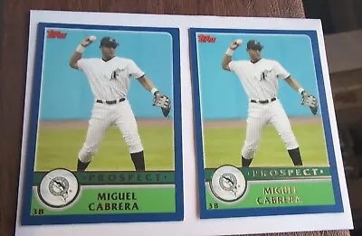 Miguel Cabrera 2003 Topps Traded #T126  Rookie Cards Free Shipping  • $15.99