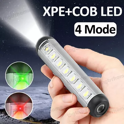 Super Bright LED COB Work Light Flashlight Rechargeable Torch Lamp Magnetic Base • $7.99