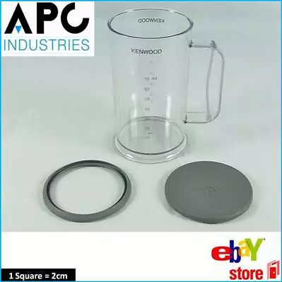 Genuine Kenwood Hand Blender Hb724 Hdp400 Beaker Foot Ring And K Lid #kw714803 • $26.95