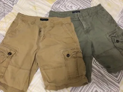 Lots Of 4 Mens Aeropostale Shorts Size 32 And M • $29