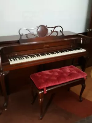 Baldwin Acrosonic Piano With Bench-Mahogany - Serial # 581710 LOCAL PICK UP ONLY • $770