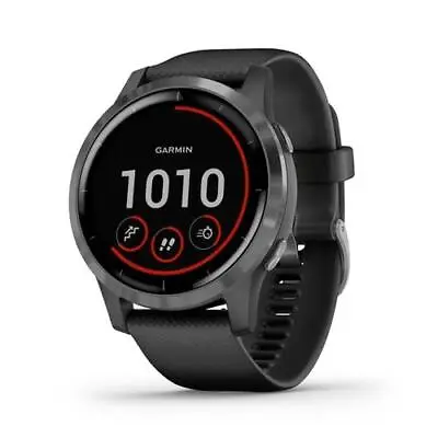 Garmin Vivoactive 4 Multisport Smartwatch HR GPS Sports Watch - Black/Slate • £159.95