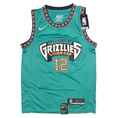 Throwback Vancouver Grizzlies Ja Morant #12 Jersey 2020 Edition NBA Jersey • $37.31