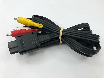Genuine Super Nintendo N64 GC AV Cord Cable Leads Replacement RCA Original SNES • $22