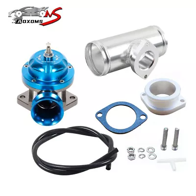 Universal Billet Aluminum Type-RS Turbo Blow Off Valve+2.5  BOV Flange Pipe • $35.49