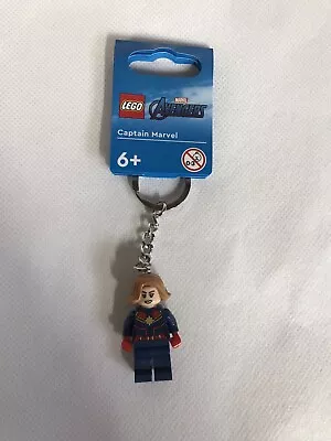 Lego 854064 Captain Marvel Minifigure Keyring - Brand New • £6.95