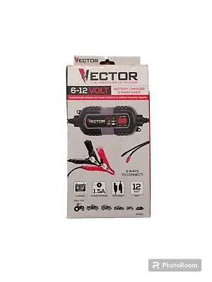 Vector BM315V Black/Gray Portable Fully Automatic Battery Charger And Maintainer • $24.97