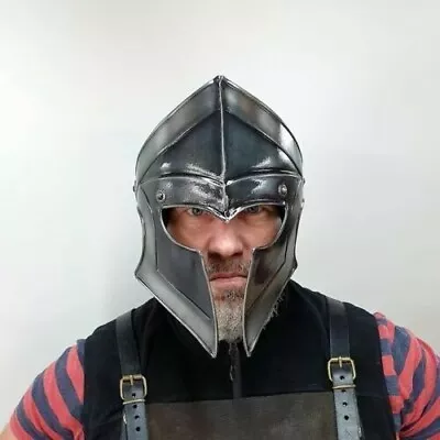 Medieval Cosplay Helmet Of Corinthians Spartans - Armor Metal Larp • $119