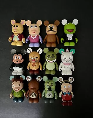 Disney Vinylmation 3  - Muppets Kermit Pinocchio Variant Frog Marie  LOT OF 12 • $34.99