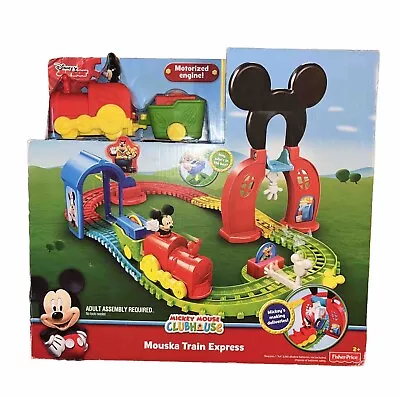 Disney Junior Mickey Mouse Clubhouse Mouska Train Express Motorized Engine!! • $58