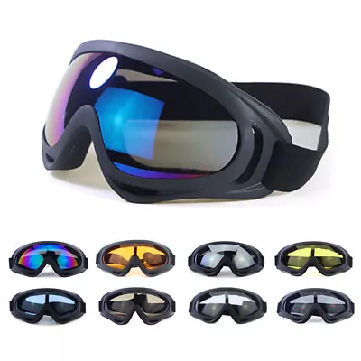 Motorcycle Protective Goggles Ergonomic Glasses Riding Racing ATV Safety Eyewear • $9.99