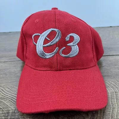 E3 Hat E3 Hat Red Adjustable Hat Adult Size Hat Red Cap • $7.20