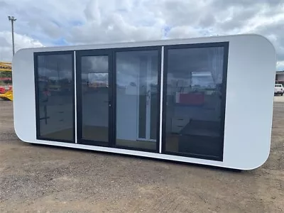 20' Outdoor Modern Prefab House Tiny House Mobile Working Office Pod Apple Cabin • $19500