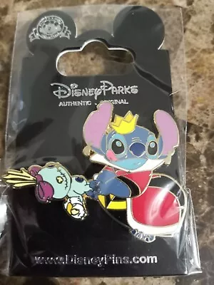 2011 Disney Costume Stitch Scrump Alice In Wonderland Pin With Backing • $9.99