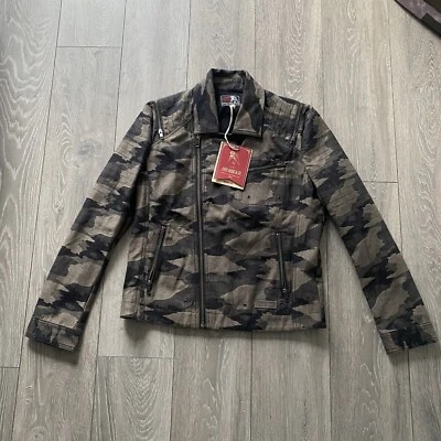 £40 • Buy Prps Camouflage Moto Jacket Brand New Camo RRP £250 Size Large